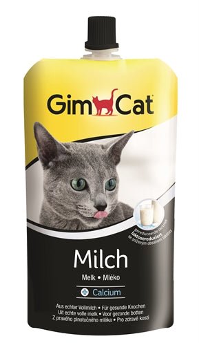 Gimcat Kattenmelk Pouch Hersluitbaar 200 ML - Best4pets.nl