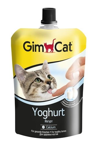 Gimcat Yoghurt Pouch Voor Katten 150 GR - Best4pets.nl