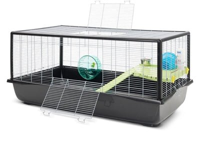 Hamsterkooi Hamster Plaza 120 Grijs 118X64X52 CM - Best4pets.nl