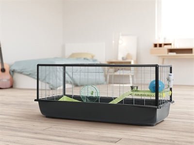 Hamsterkooi Hamster Plaza 120 Grijs 118X64X52 CM - Best4pets.nl