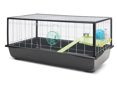 Hamsterkooi Hamster Plaza 120 Grijs 118X64X52 CM - Best4pets.nl