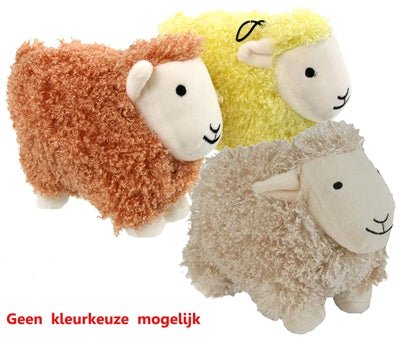 Happy Pet Curly Pet Pluche Schaap 19X12X15 CM - Best4pets.nl