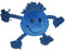 Happy Pet Happy Faces Pluche Smiley Blauw 29X26X8 CM - Best4pets.nl