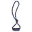 Happy Pet Knoop En Spoel Tugger Flostouw Blauw / Oranje - Best4pets.nl