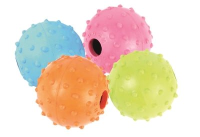 Happy Pet Rubber Bal Met Bel 5,5 CM - Best4pets.nl