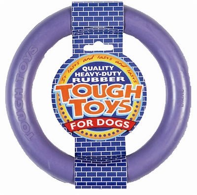 Happy Pet Tough Toy Rubber Ring 15X15X2,5 CM - Best4pets.nl