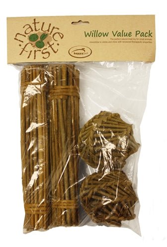 Happy Pet Wilgen Value Pack 2 Sticks/2 Balls 26X9X9 CM - Best4pets.nl