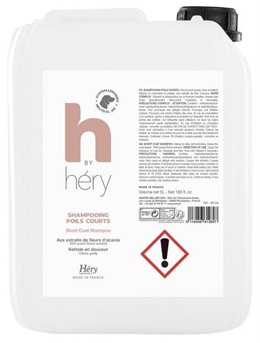 Hery H By Hery Shampoo Hond Voor Kort Haar - Best4pets.nl