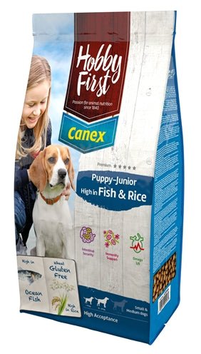 Hobbyfirst Canex Puppy/Junior Brocks Rich In Fish & Rice - Best4pets.nl