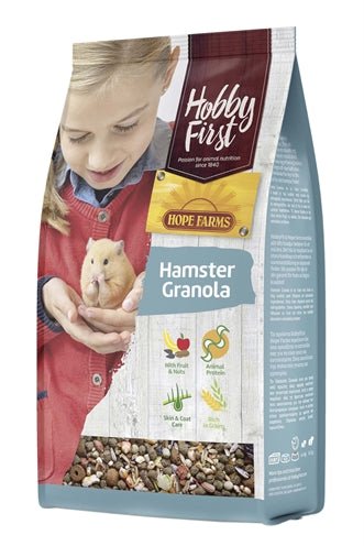 Hobbyfirst Hopefarms Hamster Granola 800 GR - Best4pets.nl