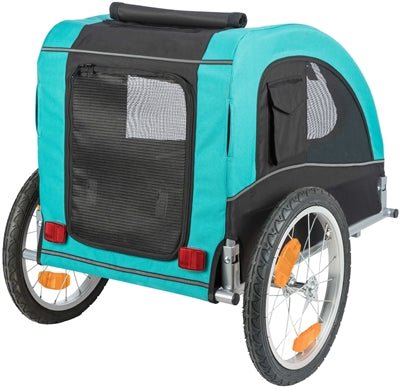 Hondenfietskar Limited Edition Zwart / Turquoise - Best4pets.nl