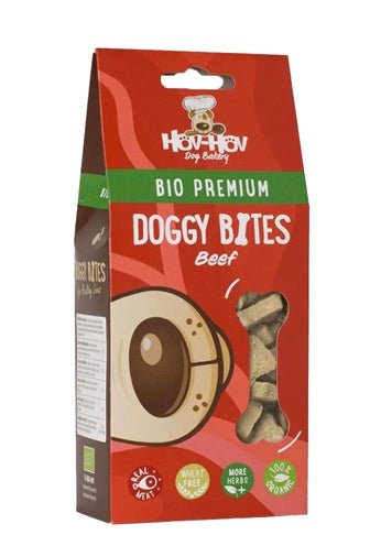 Hov - Hov Bio Premium Doggy Bites Graanvrij Rund - Best4pets.nl