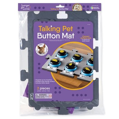 Hunger For Words Talking Pet Button Mat - Best4pets.nl