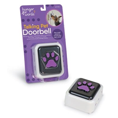 Hunger For Words Talking Pet Doorbell - Best4pets.nl