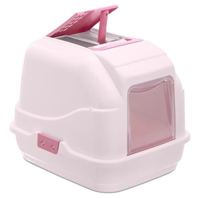 Imac Kattenbak Easy Cat Roze 50X40X40 CM - Best4pets.nl