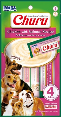 Inaba Churu Chicken / Salmon Recipe 56 GR - Best4pets.nl