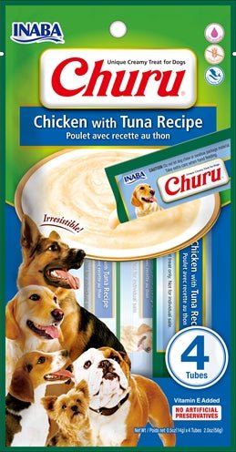 Inaba Churu Chicken / Tuna Recipe 56 GR - Best4pets.nl