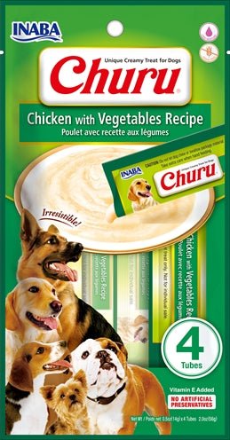 Inaba Churu Chicken / Vegetable Recipe 56 GR - Best4pets.nl