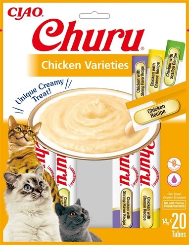 Inaba Churu Multipack Chicken - Best4pets.nl