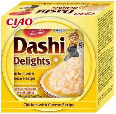 Inaba Dashi Delights Chicken With Cheese Recipe - Best4pets.nl