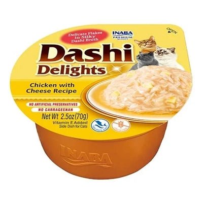 Inaba Dashi Delights Chicken With Cheese Recipe - Best4pets.nl