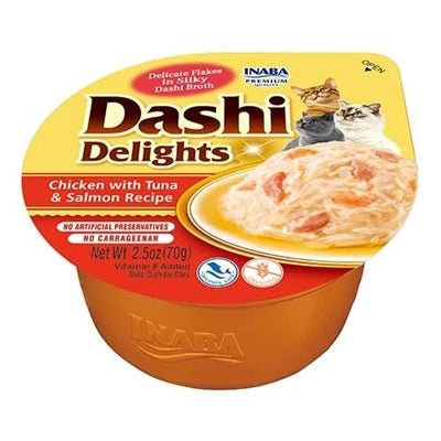 Inaba Dashi Delights Chicken With Tuna & Salmon Recipe - Best4pets.nl