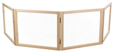 Indoor Ren 4 Panelen Hout 60-240X50 CM - Best4pets.nl