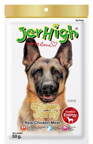 Jerhigh Chicken Jerky - Best4pets.nl