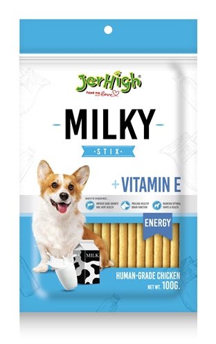 Jerhigh Milky Stix Met Kip En Vitamine E - Best4pets.nl