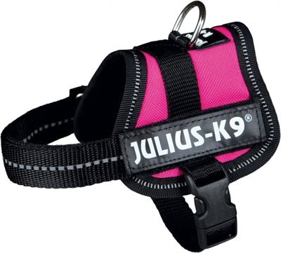 Julius K9 Power - Harnas / Tuig Voor Labels Fuchsia - Best4pets.nl