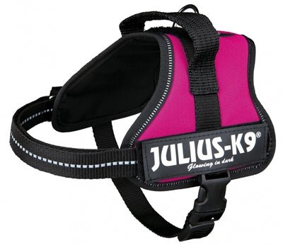 Julius K9 Power - Harnas / Tuig Voor Labels Fuchsia - Best4pets.nl