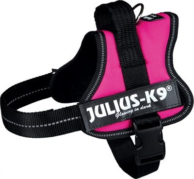 Julius K9 Power - Harnas / Tuig Voor Labels Fuchsia - Best4pets.nl