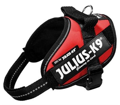 Julius K9 Power - Harnas / Tuig Voor Labels Rood - Best4pets.nl