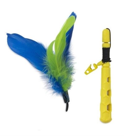 Jw Cat Telescopic Flutter - Ee Feather Kattenhengel - Best4pets.nl