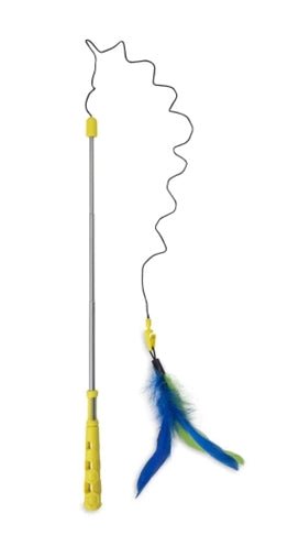 Jw Cat Telescopic Flutter - Ee Feather Kattenhengel - Best4pets.nl