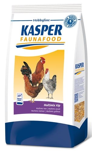 Kasper Faunafood Hobbyline Multimix Kip 4 KG - Best4pets.nl