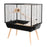 Knaagdierkooi Neo Silta Zwart 78X48X87 CM - Best4pets.nl