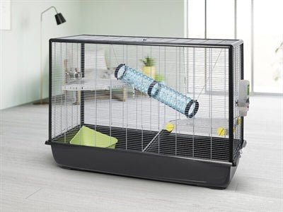 Knaagdierkooi Zeno 4 Knock Down Grijs 118X64,5X52 CM - Best4pets.nl