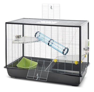 Knaagdierkooi Zeno 4 Knock Down Grijs 118X64,5X52 CM - Best4pets.nl