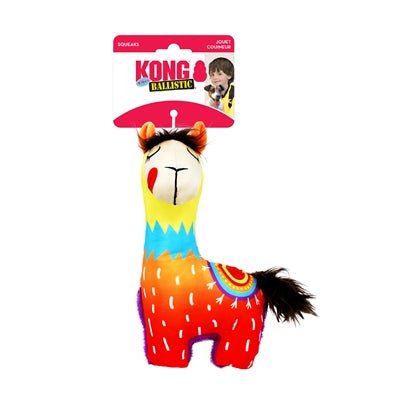 Kong Ballistic Vibez Lama Assorti 23X20,5X11 CM - Best4pets.nl