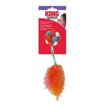 Kong Cat Active Bubble Bal Assorti - Best4pets.nl