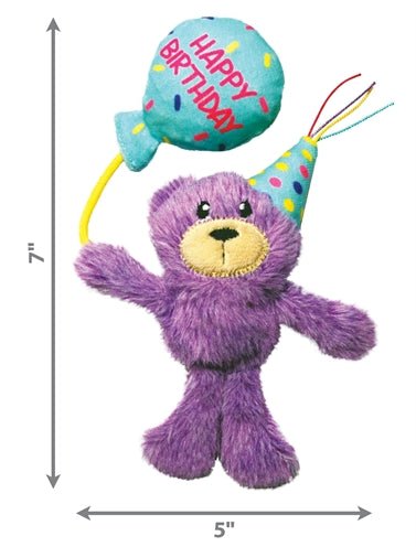 Kong Cat Occasions Birthday Teddy 18X13 CM - Best4pets.nl