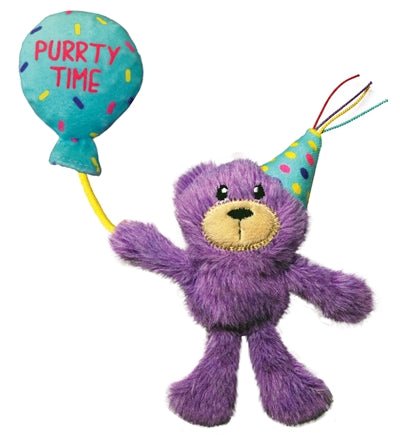 Kong Cat Occasions Birthday Teddy 18X13 CM - Best4pets.nl