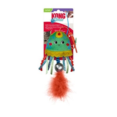 Kong Cat Teaser Jellyfish Assorti - Best4pets.nl