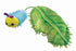 Kong Flingaroorups Met Blad Met Catnip 25,5X8,5X3 CM - Best4pets.nl