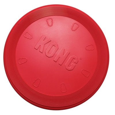 Kong Flyer Frisbee Rood 23X23X3 CM - Best4pets.nl