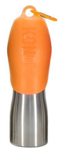 Kong H2O Drinkfles Rvs Oranje - Best4pets.nl