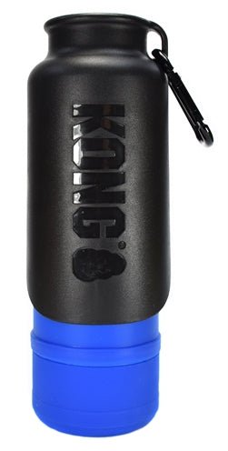 Kong H2O Drinkfles Thermos Blauw - Best4pets.nl