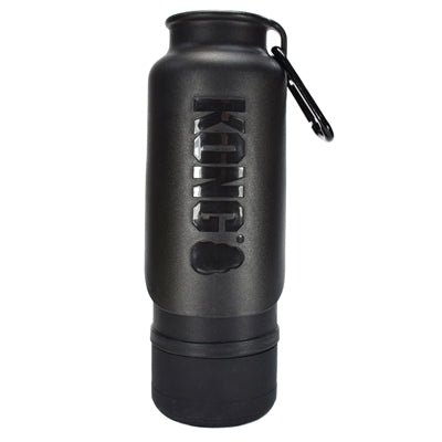 Kong H2O Drinkfles Thermos Zwart - Best4pets.nl