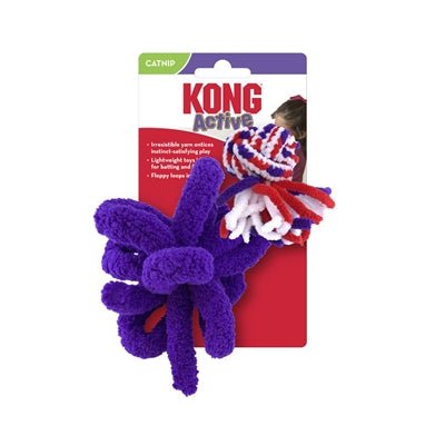 Kong Kat Active Rope Rood / Paars - Best4pets.nl